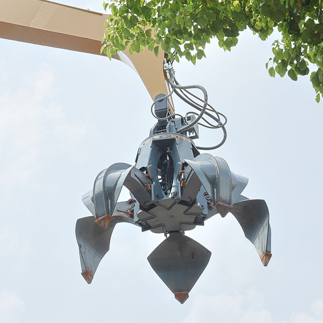 Grib med orange segment